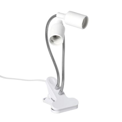 Lankstus Stalinis šviestuvas su segtuku augalams auginti PLANTY 2xE27/30W/230V balta