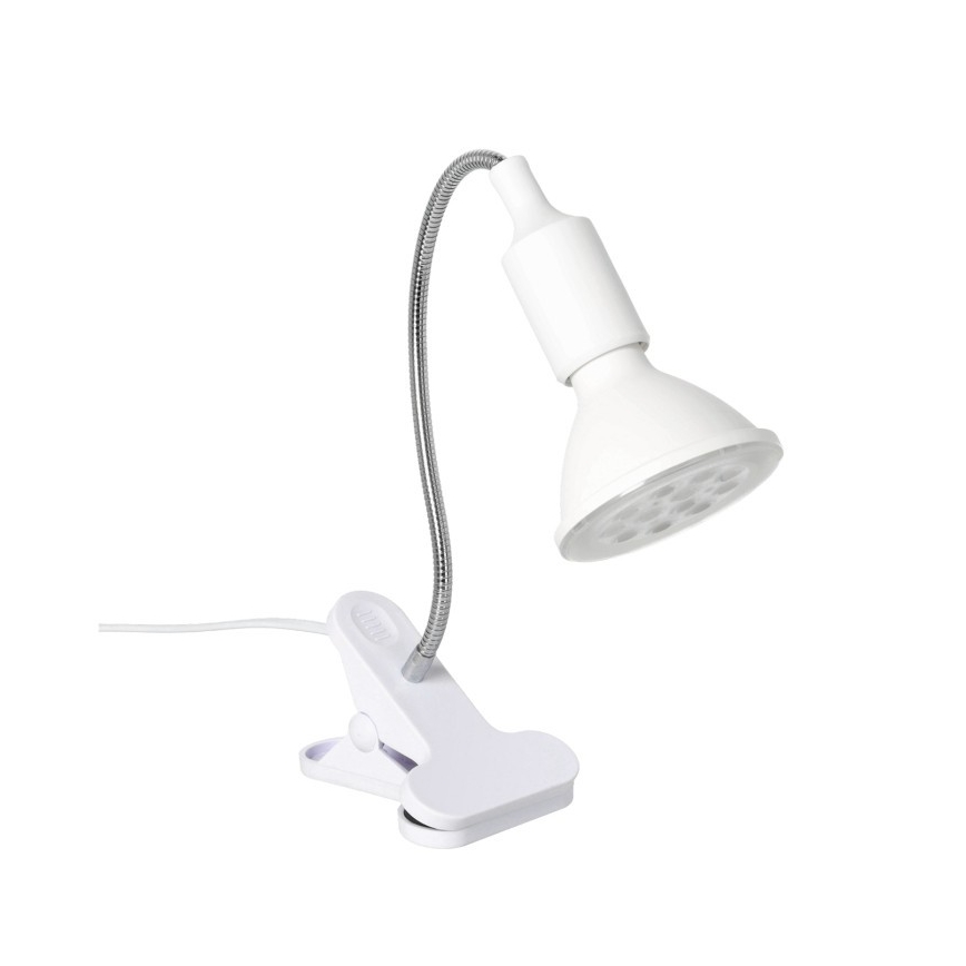 Lankstus Stalinis šviestuvas su segtuku augalams auginti PLANTY 1xE27/30W/230V balta