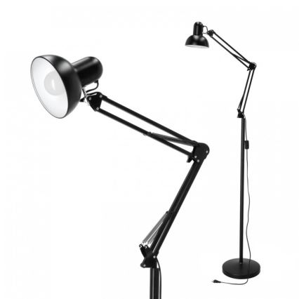 Lankstus Toršeras AURIQ 1xE27/60W/230V 184 cm juoda
