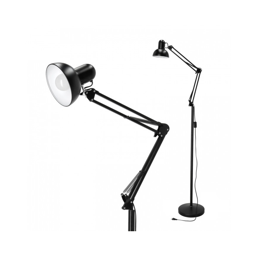 Lankstus Toršeras AURIQ 1xE27/60W/230V 184 cm juoda