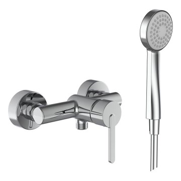 LAUFEN H3310810041311 - Dušo komplektas su čiaupu LUA blizgus chromas