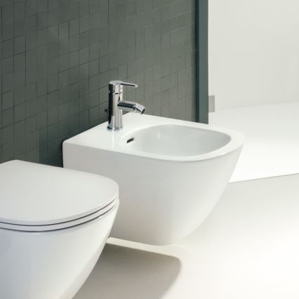 LAUFEN H3410810041141 - Bidė čiaupas + kriauklės nuotekų sistema su pertekliumi LUA blizgus chromas