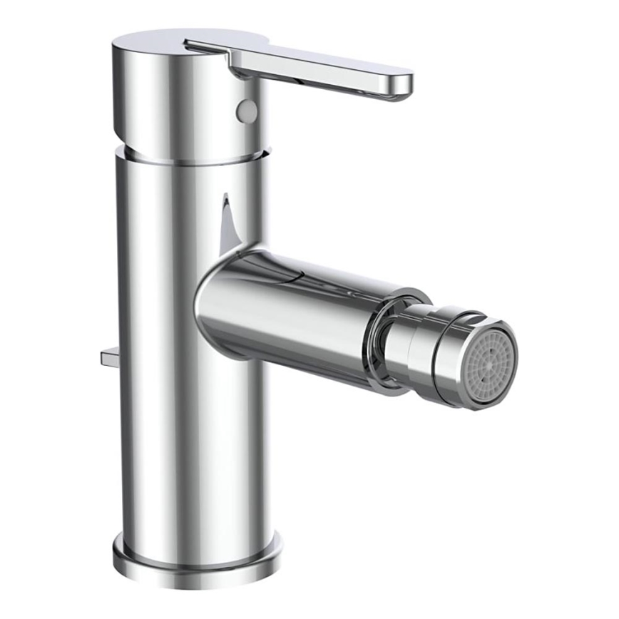 LAUFEN H3410810041141 - Bidetinė maišytuvas su perpildymo vožtuvu LUA blizgus chromas