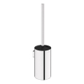 LAUFEN H3840610040001 - Sieninis WC šepetys NIARA, blizgus chromas
