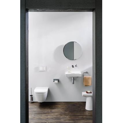 LAUFEN H3840610040001 - Sieninis WC šepetys NIARA, blizgus chromas