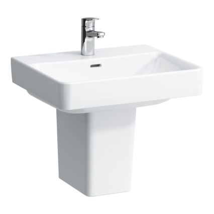 LAUFEN H8109620001041 - Praustuvas ant stalviršio/pakabinamas PRO 55x46,5 cm keramika/balta