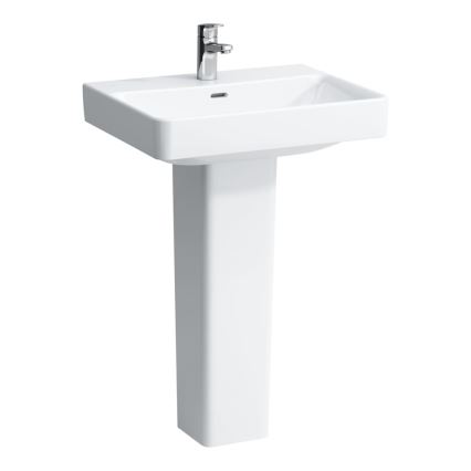 LAUFEN H8109630001091 - Pastatomas praustuvas/pakabinamas ant sienos PRO 60x46,5 cm keramika/balta