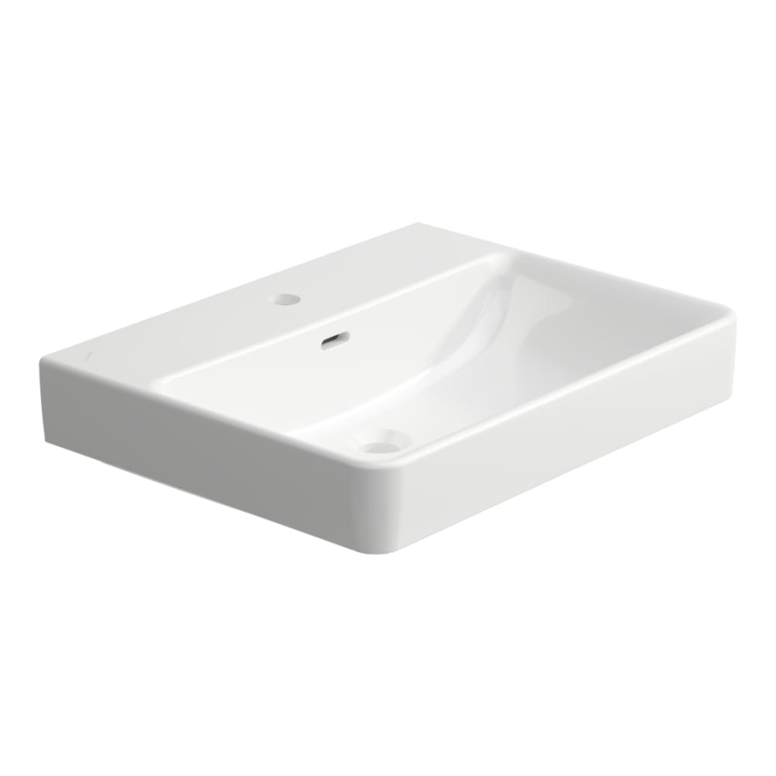 LAUFEN H8109630001091 - Pastatomas praustuvas/pakabinamas ant sienos PRO 60x46,5 cm keramika/balta
