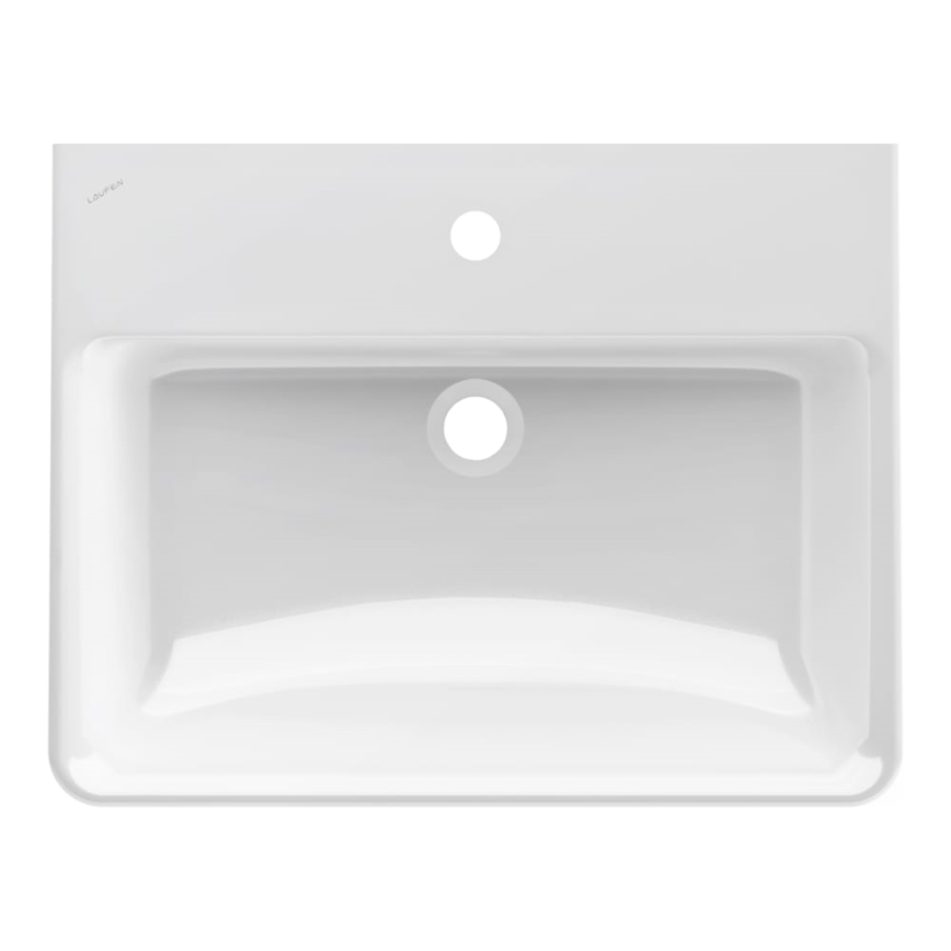 LAUFEN H8109630001091 - Pastatomas praustuvas/pakabinamas ant sienos PRO 60x46,5 cm keramika/balta