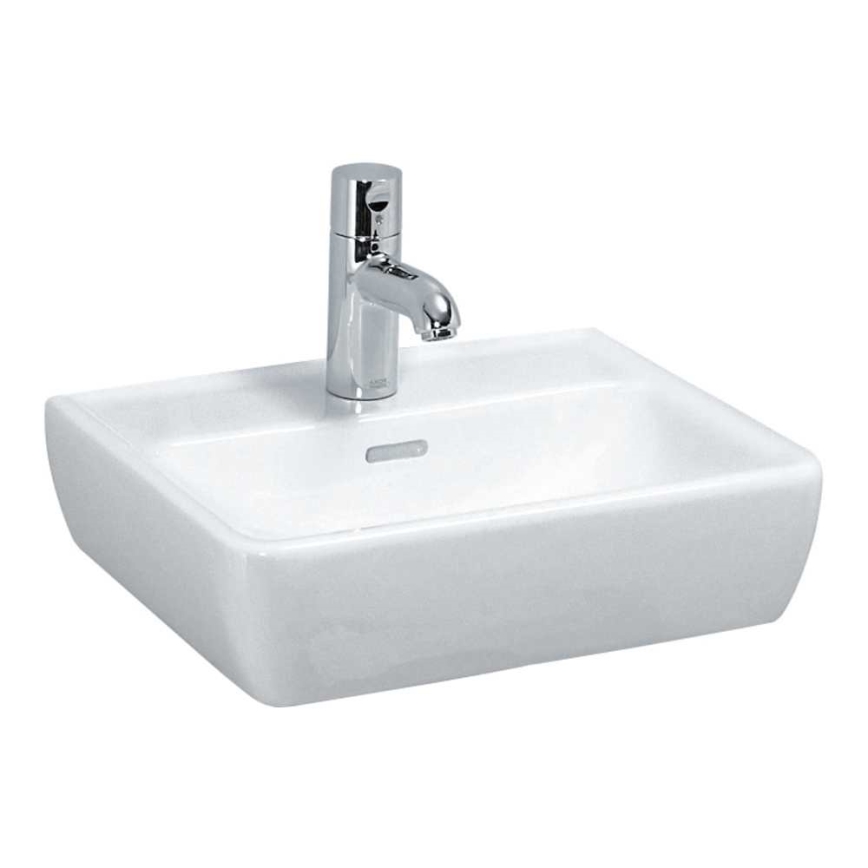 LAUFEN H8119510001041 - Pastatomas praustuvas/pakabinamas ant sienos PRO 45x34 cm keramika/balta