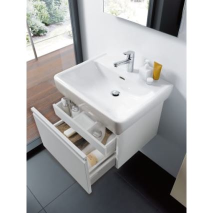 LAUFEN H8189510001041 - Pastatomas praustuvas/pakabinamas ant sienos PRO 55x48 cm keramika/balta