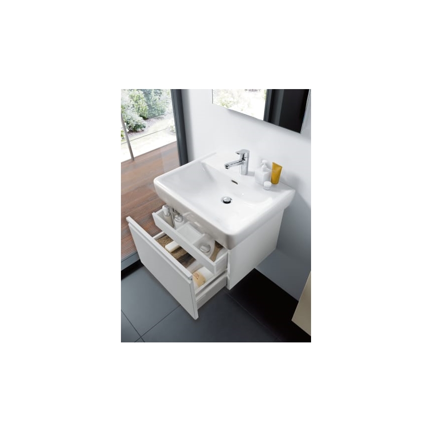 LAUFEN H8189510001041 - Pastatomas praustuvas/pakabinamas ant sienos PRO 55x48 cm keramika/balta
