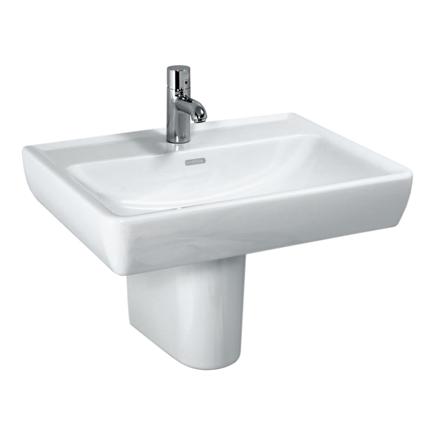 LAUFEN H8189510001041 - Pastatomas praustuvas/pakabinamas ant sienos PRO 55x48 cm keramika/balta