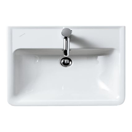 LAUFEN H8189510001041 - Pastatomas praustuvas/pakabinamas ant sienos PRO 55x48 cm keramika/balta