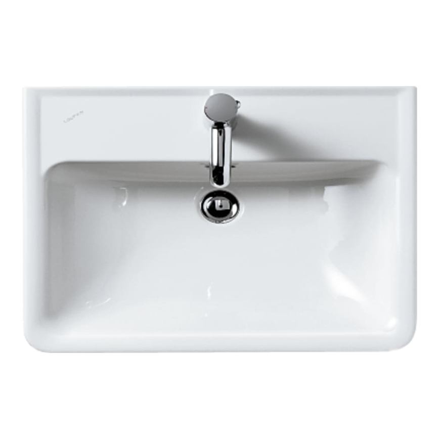 LAUFEN H8189510001041 - Pastatomas praustuvas/pakabinamas ant sienos PRO 55x48 cm keramika/balta