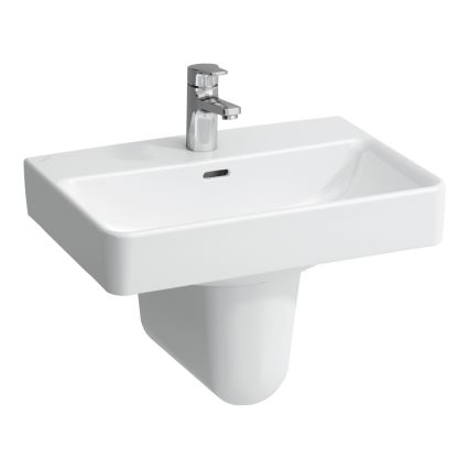 LAUFEN H8189580001041 - PRO praustuvas ant stalviršio/pakabinamas 55x38 cm keramika/balta