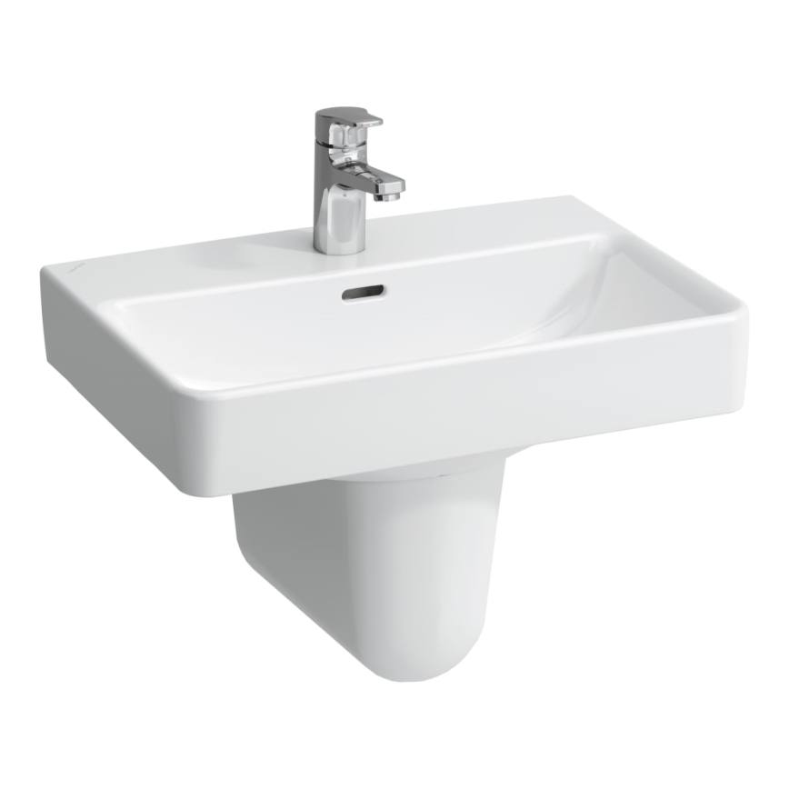 LAUFEN H8189580001041 - PRO praustuvas ant stalviršio/pakabinamas 55x38 cm keramika/balta