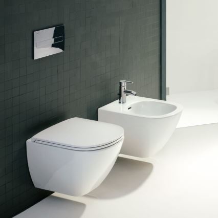 LAUFEN H8300810003021 - Pakabinama bidė LUA keramika/balta