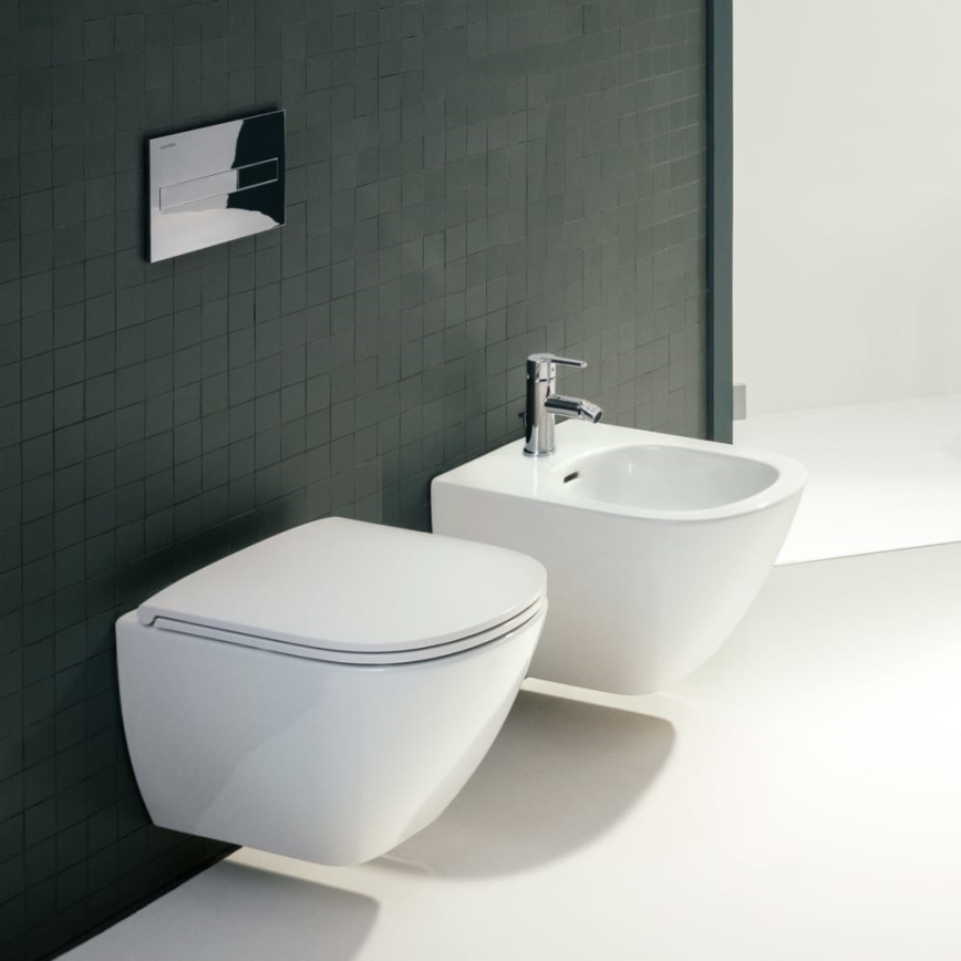 LAUFEN H8300810003021 - Pakabinama bidė LUA keramika/balta