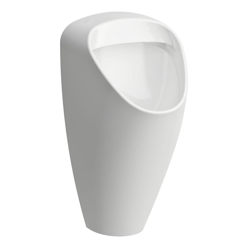 LAUFEN H8410610000001 - Pisuaras CAPRINO su vidiniu įvadu, galinis nuotekis, keramika/balta