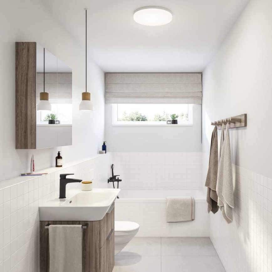 LAUFEN HF500702428000 - Maišytuvas praustuvui LAURIN 16,2 cm matinė titano juoda