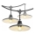 Lauko dekoratyvinė girlianda CRETE 15xE27/230V 20m IP44