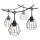 Lauko dekoratyvinė girlianda CRETE 20xE27/230V 25m IP44
