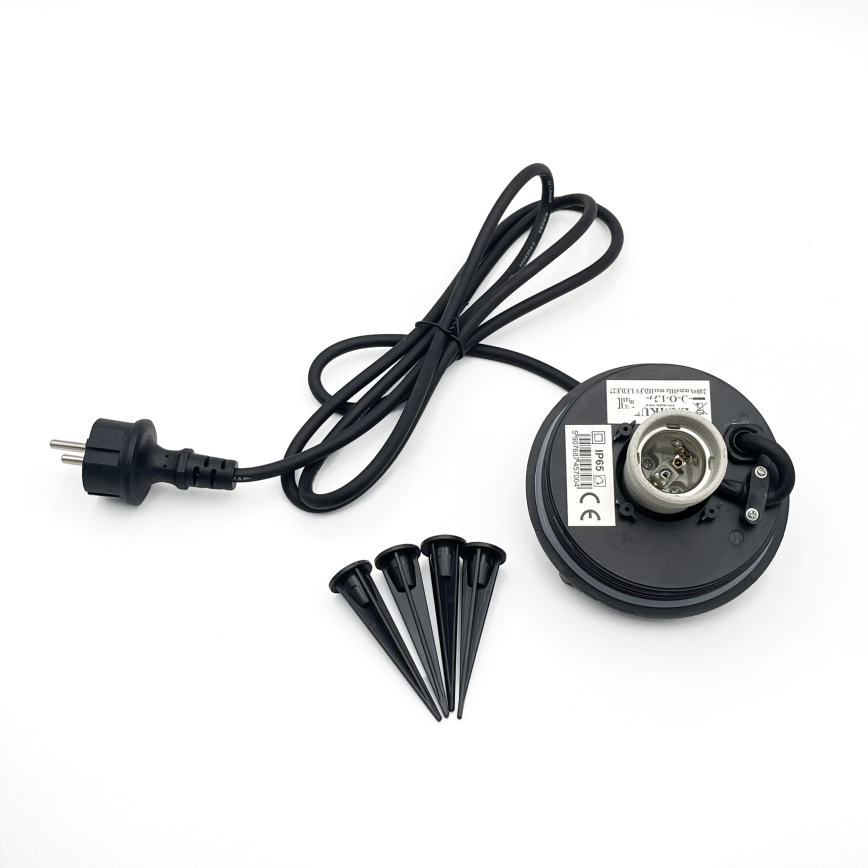 Lauko dekoratyvinis šviestuvas LUMISTONE 1xE27/15W/230V IP65 skersmuo 31,8 cm