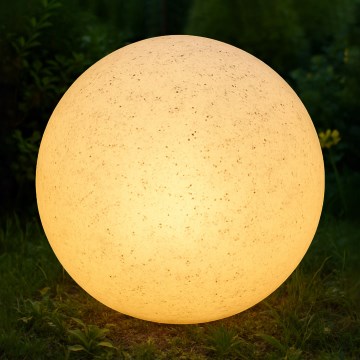 Lauko dekoratyvinis šviestuvas LUMISTONE 1xE27/15W/230V IP65 Ø 38 cm