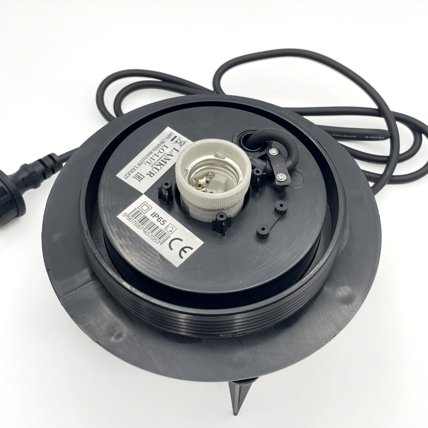 Lauko dekoratyvinis šviestuvas LUMISTONE 1xE27/15W/230V IP65 Ø 38 cm