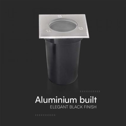 Lauko įmontuojamas šviestuvas 1xGU10/35W/230V IP67