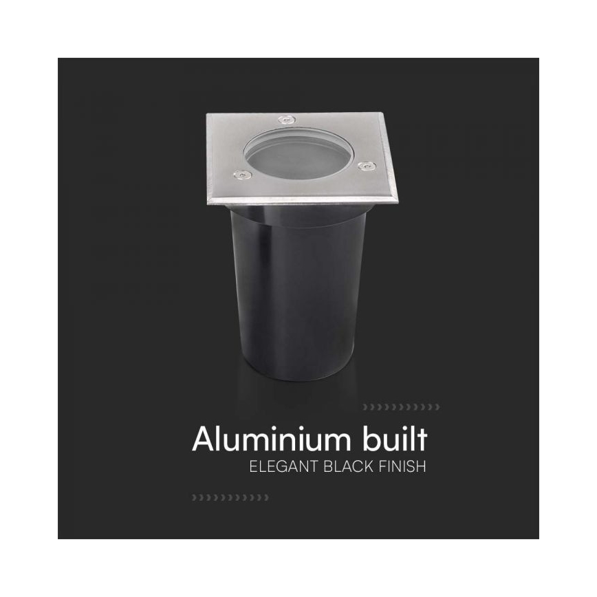 Lauko įmontuojamas šviestuvas 1xGU10/35W/230V IP67