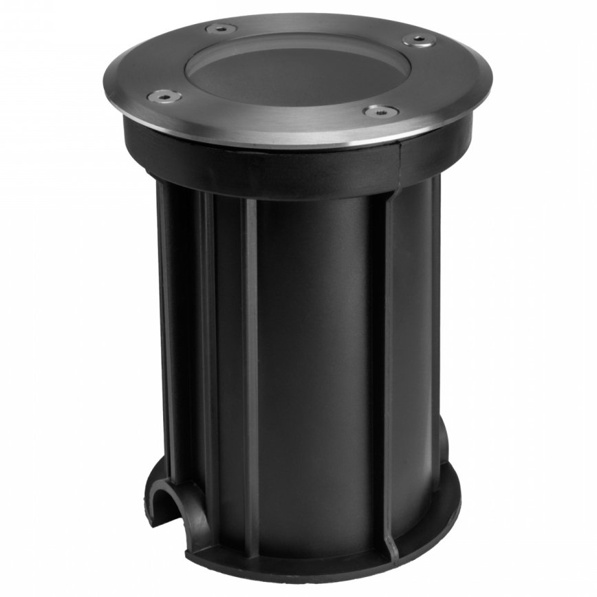 Lauko įvažiavimo šviestuvas LUKKA CONNECT 1xGU10/4W/230V IP67 matinis chromas apvalus
