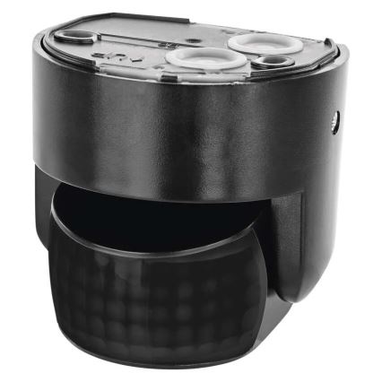 Lauko judesio ir sutemų jutiklis PIR 1200W/230V IP65 juodas