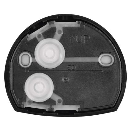 Lauko judesio ir sutemų jutiklis PIR 1200W/230V IP65 juodas