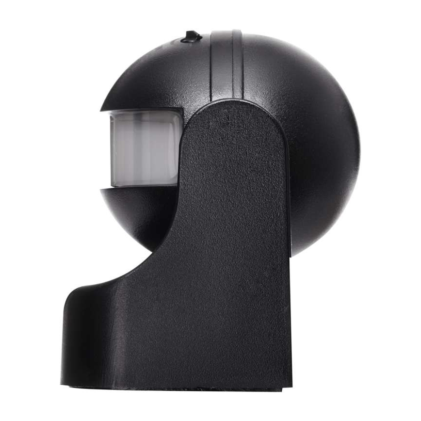 Lauko judesio jutiklis PIR B 180 ° 1200W / 230V IP44 juodas