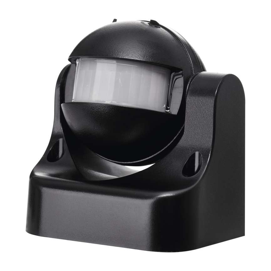 Lauko judesio jutiklis PIR B 180 ° 1200W / 230V IP44 juodas