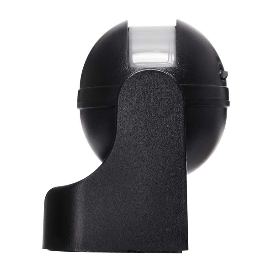Lauko judesio jutiklis PIR B 180 ° 1200W / 230V IP44 juodas