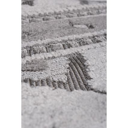 Lauko kilimas CHIARA 120 cm pilkas