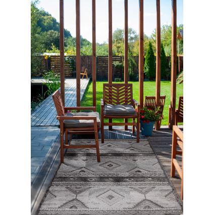 Lauko kilimas CHIARA 160x230 cm pilkas