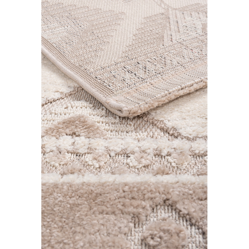 Lauko kilimas CHIARA 160x230 cm smėlio spalvos