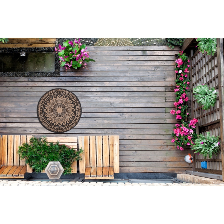 Lauko kilimas DELMAR 80 cm ruda/smėlinė