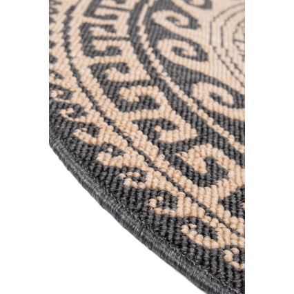 Lauko kilimas DELMAR 80 cm ruda/smėlinė