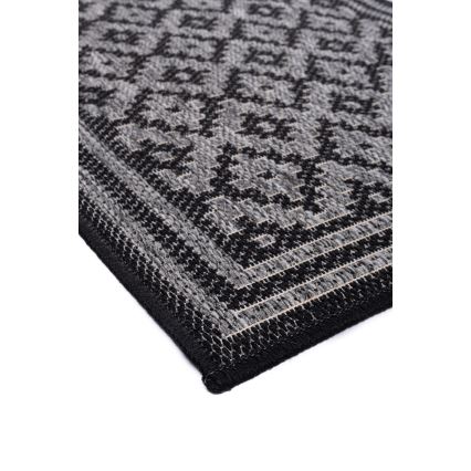 Lauko kilimas EXPRESS NEW OUTDOOR 120x160 cm antracitas/pilka