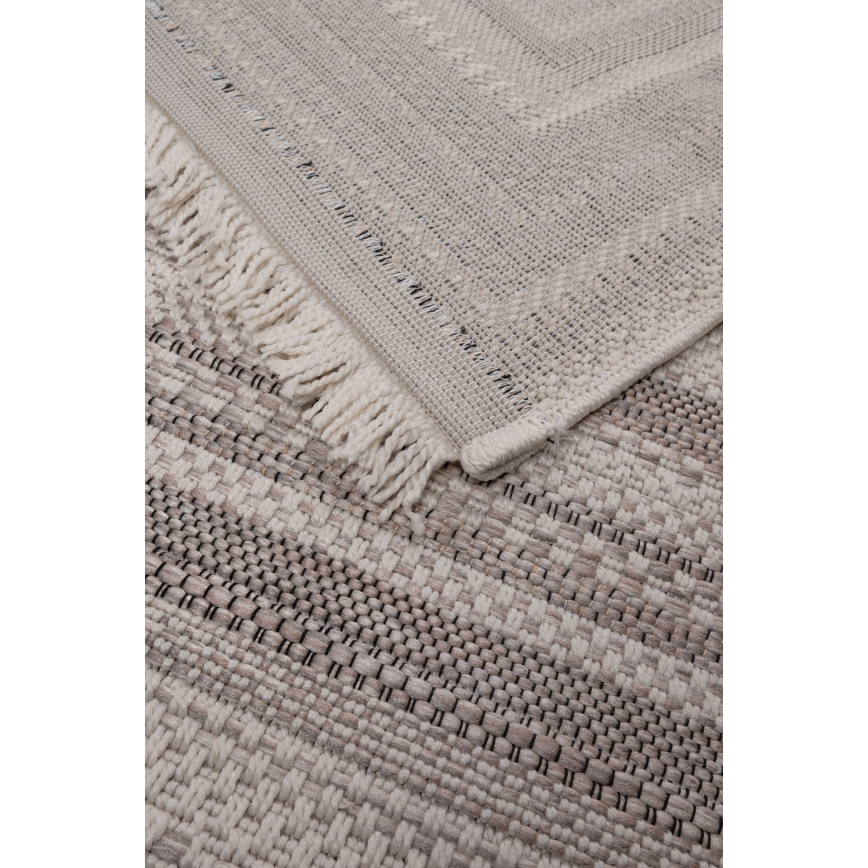 Lauko kilimas ORIA 70 x 140 cm, pilkos spalvos