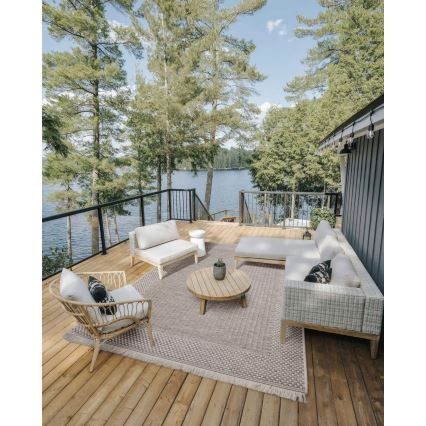 Lauko kilimas ORIA 70x140 cm, smėlio spalvos