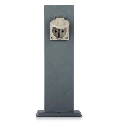 Lauko kištukinių lizdų stulpas SCHUKO 2Z 230V IP44
