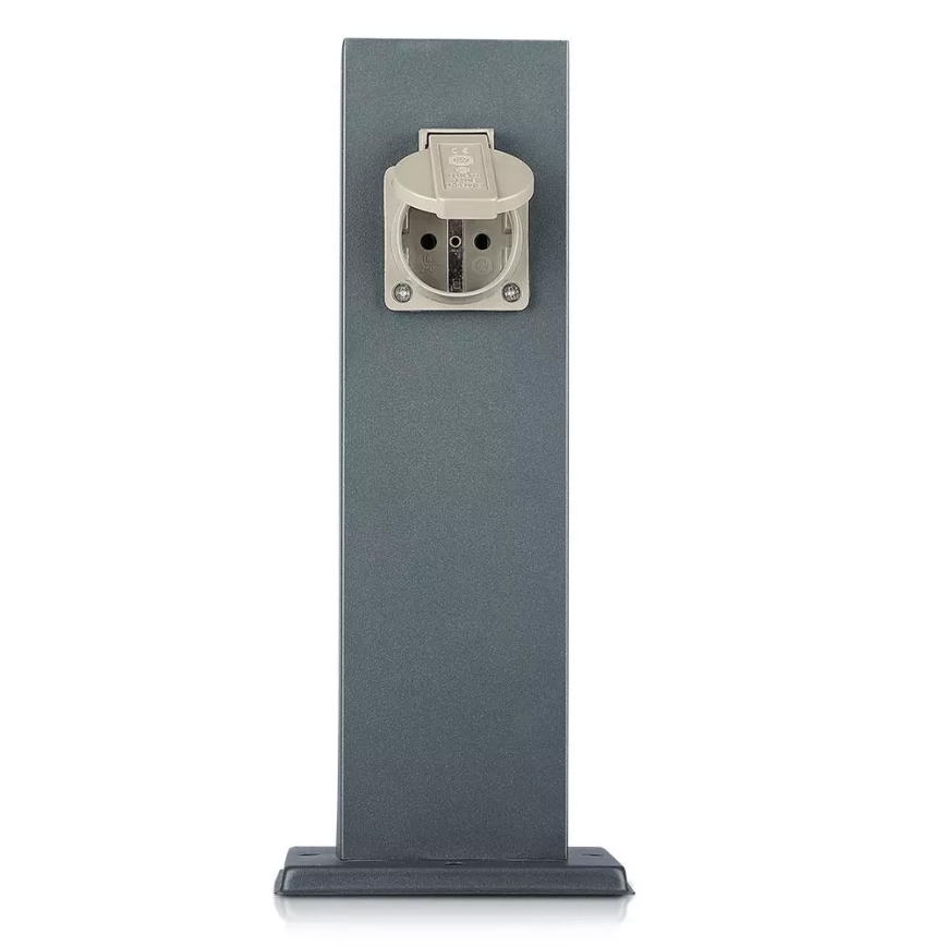 Lauko kištukinių lizdų stulpas SCHUKO 2Z 230V IP44