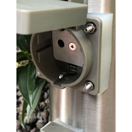 Lauko kištukinių lizdų stulpas SYDNEY 4Z SCHUKO 230V IP44