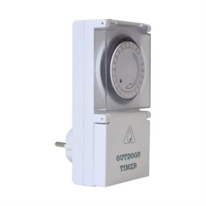 Lauko laikmačio mechaninis jungiklis kasdieninis 16A/230V IP44